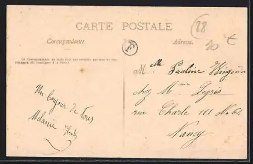 AK Jeanmenil, Ancienne Route de Saint-Dié