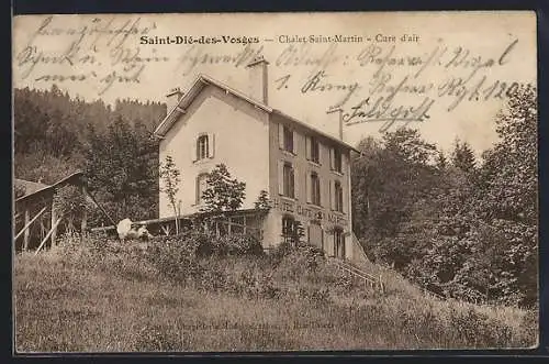 AK Saint-Dié-des-Vosges, Chalet Saint-Martin, Cure d`air