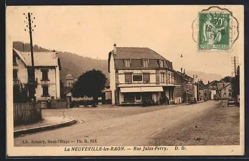 AK Neuveville-lès-Raon, Rue Jules-Ferry