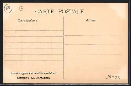 AK Gérardmer, Tissage de la Jamagne et paysage environnant