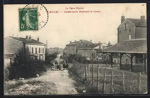 AK Cagnac, Gendarmerie Nationale et Lavoir