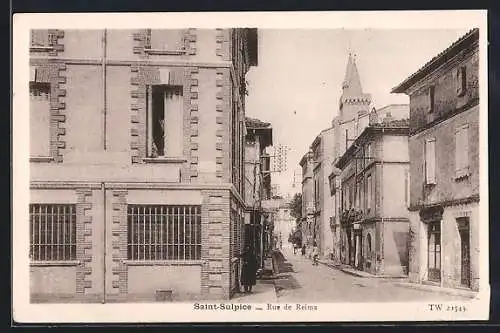 AK Saint-Sulpice, Rue de Reims