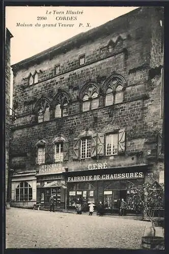 AK Cordes, Maison du grand Veneur avec épicerie et fabrique de chaussures