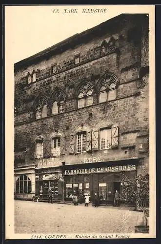 AK Cordes, Maison du Grand Veneur et fabrique de chaussures