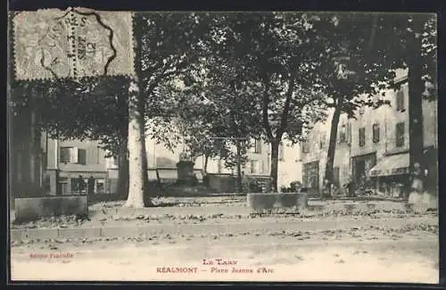 AK Réalmont, Place Jeanne d`Arc