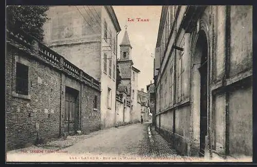 AK Lavaur, Rue de la Mairie