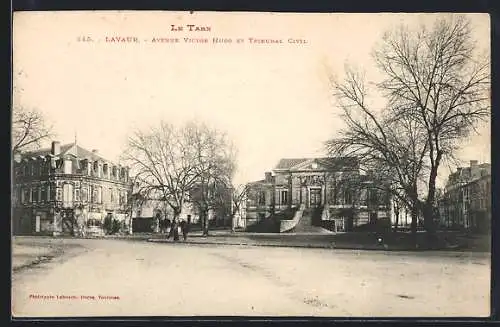 AK Lavaur, Avenue Victor Hutgo et Tribunal Civil