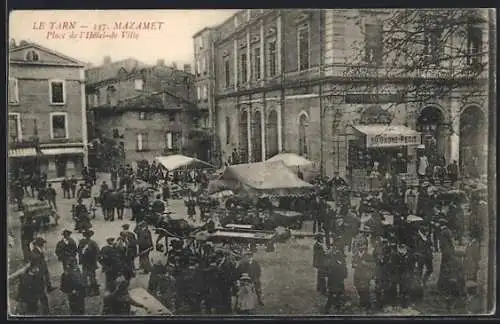 AK Mazamet, Place de l`Hotel-de Ville