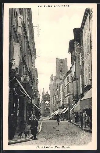 AK Albi, Rue Mariés