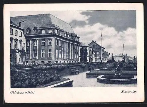 AK Oldenburg /Oldb., Stautorplatz