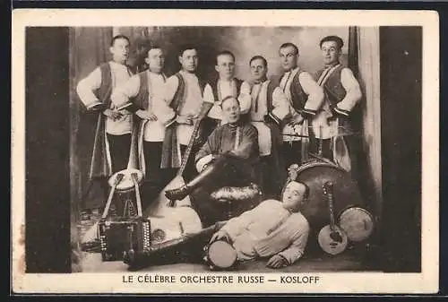 AK Le célèbre orchestre Russe - Kosloff