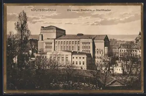 AK Teplitz-Schönau, Die neuen Stadtsäle