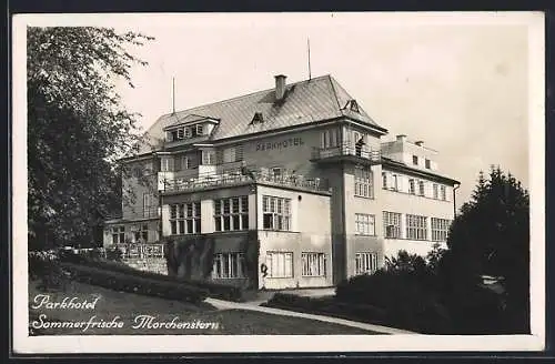 AK Morchenstern, Blick auf das Parkhotel