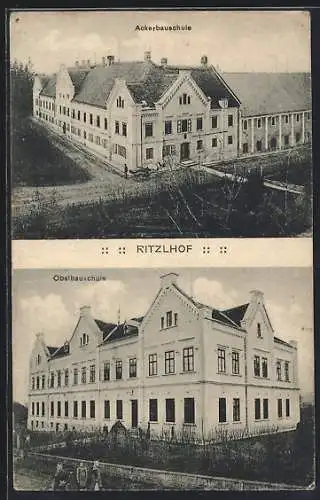 AK Ansfelden, Ackerbauschule und Obstbauschule, Ritzlhof