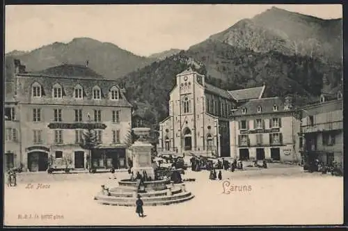 AK Laruns, La Place, Hotel des Touristes