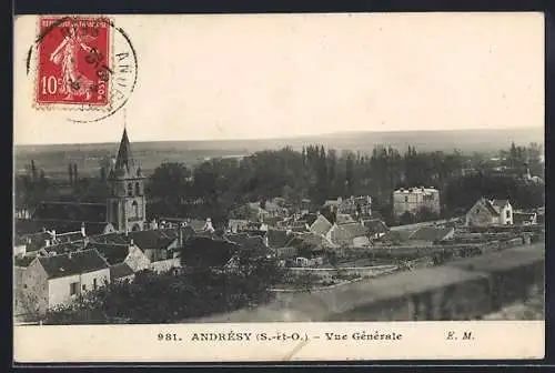 AK Andrésy /S.-et-O., Vue Generale