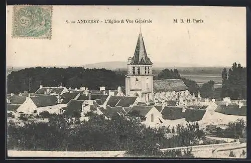 AK Andresy, L`Eglise & Vue Generale