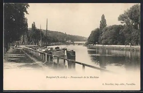 AK Bougival, Promenade de la Machine
