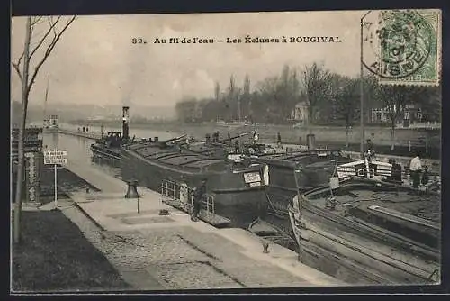 AK Bougival, Au fil de l`eau, Les Écluses