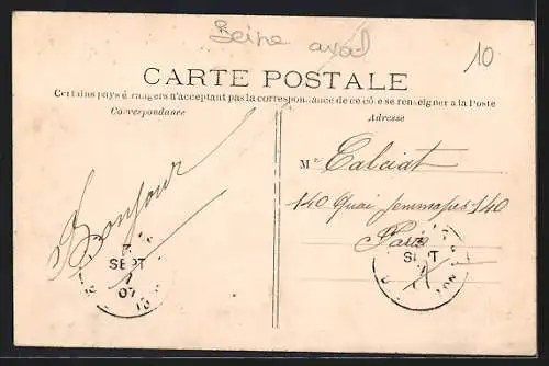 AK Bougival, Au fil de l`eau, Les Écluses