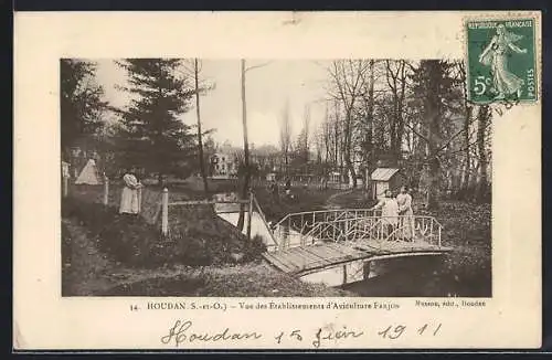 AK Houdan, Vue des Etablissement d'Aviculture Farjon