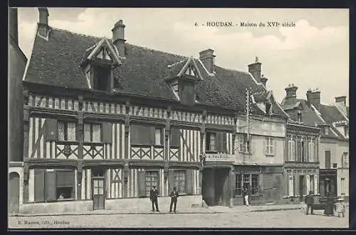 AK Houdan /S.-et-O., Maison du XVIe siècle