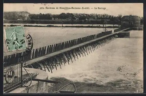 AK Houilles-Bezons /S.-et-O., Le Barrage