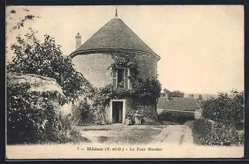 AK Médan /S.-et-O., La Tour Bordier