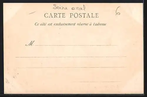 AK Conflans-Fin D`Oise, Pont du chemin de fer sur la Seine
