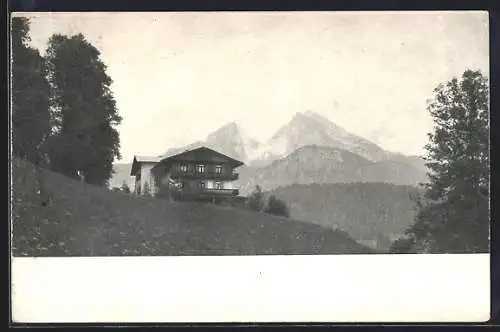 AK Berchtesgaden, Hotel-Pension Haus Hindenburg