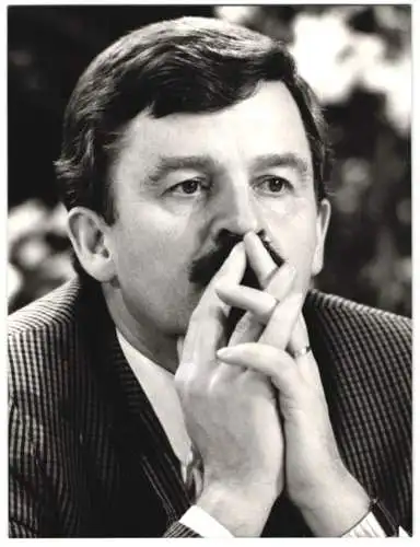 Fotografie Sven Simon, Bonn, Jürgen Möllemann, FDP Bundesminister f. Bildung u. Wissenschaft, 1987