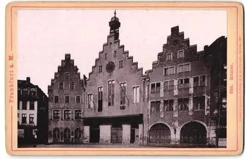 Fotografie Römmler & Jonas, Dresden, Ansicht Frankfurt / Main, Römer, Gasthaus zum alten Limpurg