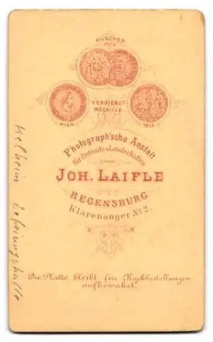 Fotografie Joh. Laifle, Regensburg, Ansicht Kelheim, Befreiungshalle Innenansicht