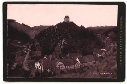 Fotografie Max Voigt, Ziegenrück, Ansicht Ziegenrück, Ortsansicht