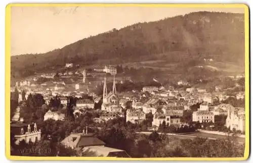 Fotografie Werzinger, Ansicht Baden-Baden, Blick über die Stadt