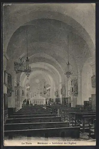 AK Sérénac, Intérieur de l`Eglise