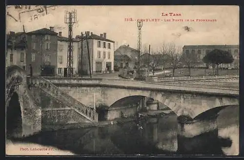 AK Graulhet, Les Ponts de la Promenade