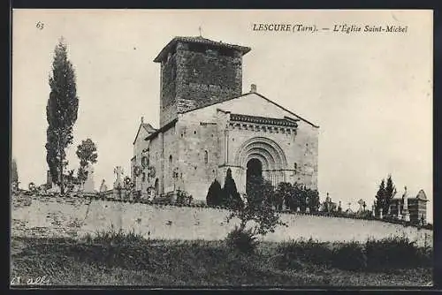 AK Lescure, L`Église Saint-Michel