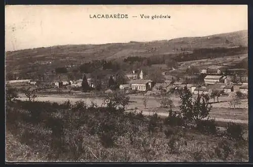 AK Lacabarède, Vue générale