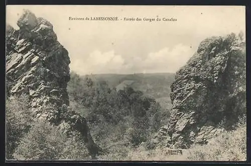 AK Labessonnie, Entrée des Gorges du Canalou