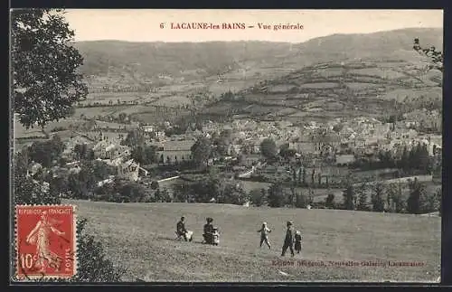 AK Lacaune-les-Bains, Vue générale