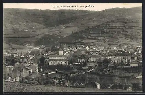 AK Lacaune-les-Bains, Vue générale