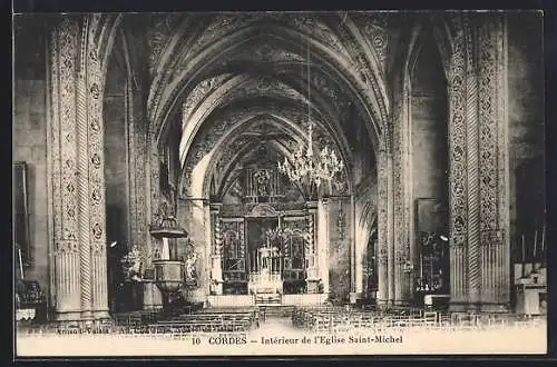 AK Cordes, Intérieur de l`Eglise Saint-Michel