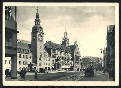 AK Chemnitz, Rathaus am Markt