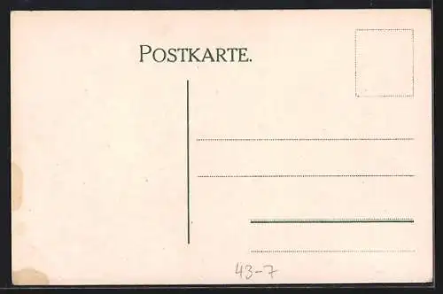 Lithographie Paare beim Tanz