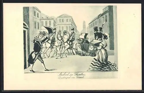 AK Wien, Musik-Theaterfest 1924, Staberl in Floribus