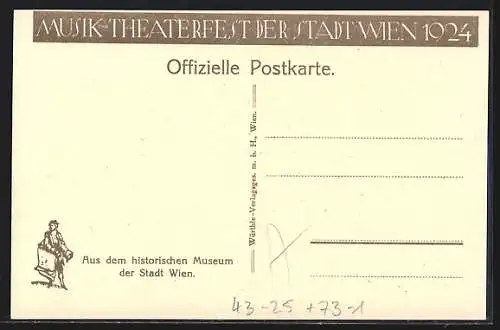 AK Wien, Musik u. Theaterfest 1924, Die Bürger in Wien