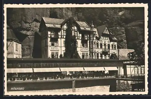 AK Hrensko, Hotel Hetschel