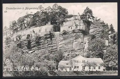 AK Bürgerstein, Blick auf den Einsiedlerstein