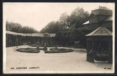 AK Liebwerda, Partie auf dem Kurplatz